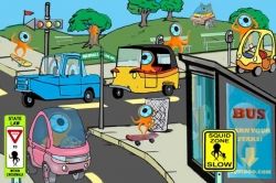 Squidville Rush Hour