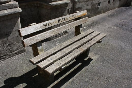 Non-Whites Only Bench Outside High Court Civil Annex CT