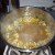 Boiling away: My broth is coming along beautifully. The onion skins give it such a wonderful color. It smells delicious!
