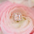 Pink Diamond Wedding Ring Pink Diamond Wedding Ring