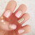 Gorgeous Pink and Gold Wedding Manicure! Gorgeous Pink and Gold Wedding Manicure!