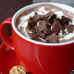 Have everything on hand to have a delicious cuppa cocoa.