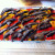 uncooked vegetable lasagna showing the layers of red and yellow peppers and portobella mushrooms uncooked vegetable lasagna showing the layers of red and yellow peppers and portobella mushrooms