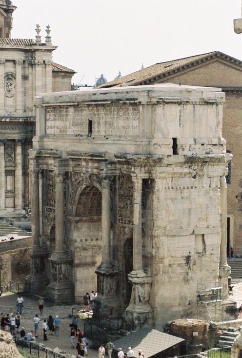 Arch of Septimus Severus.
