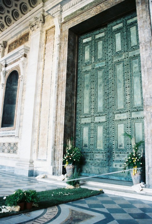 The "Holy Doors" at St. John Lateran.