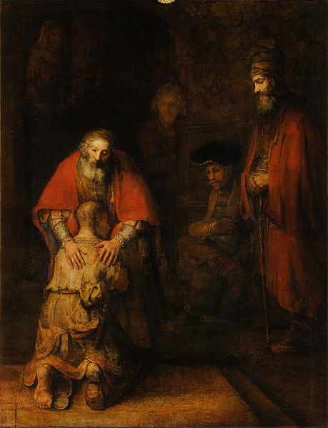 Rembrandt's Return of the Prodigal Son.