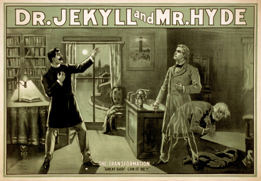 These contrasts are made concrete in Dr. Jekyll and Mr. Hyde.