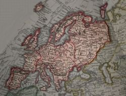 1836 map of Europe