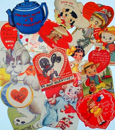 My Vintage Valentines from the 30's and 40's