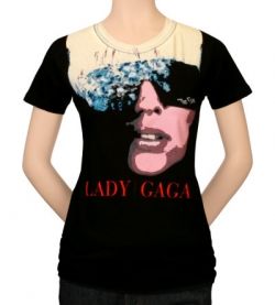 lady gaga t-shirt poster