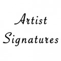 How to sign a painting, drawing or fine art print