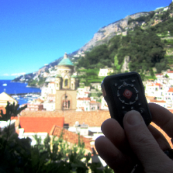 Using our Homestar in Amalfi, Italy