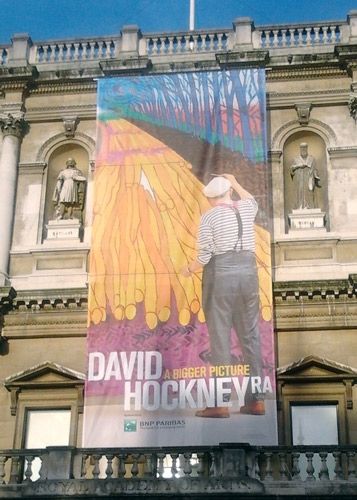 David Hockney at Burlington House, Royal Academy of Arts