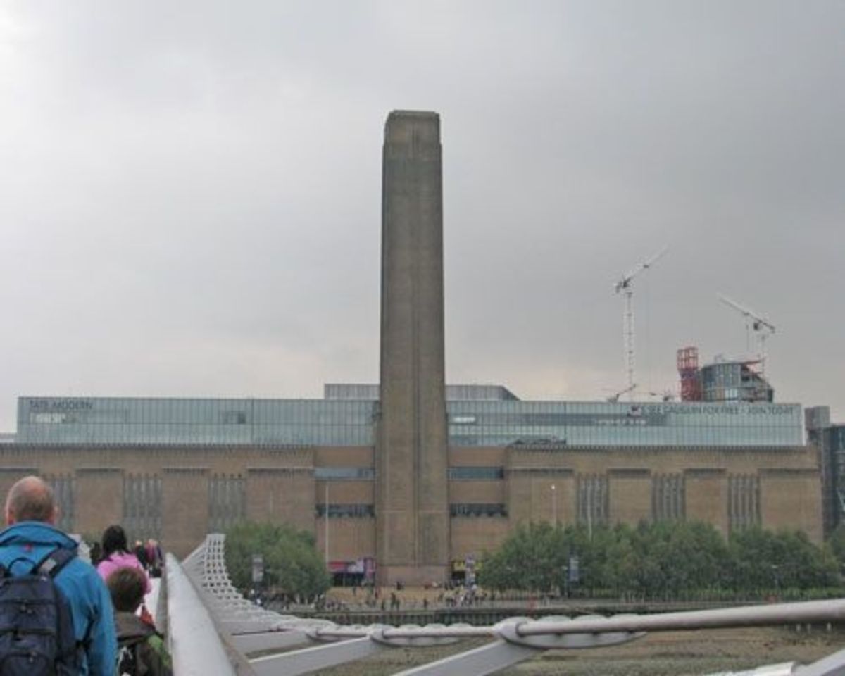 Tate Modern from the Millenium Bridge