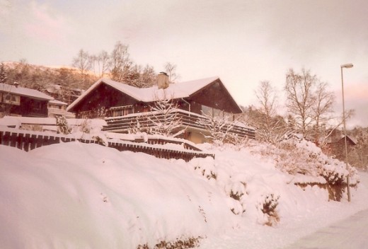 My beautiful home covered in snow!
