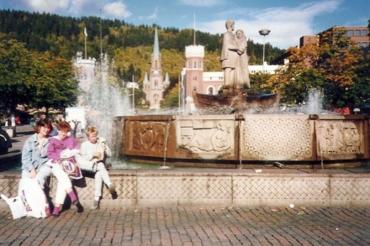 Drammen, Norway (near Oslo), where one of my host sisters lived.