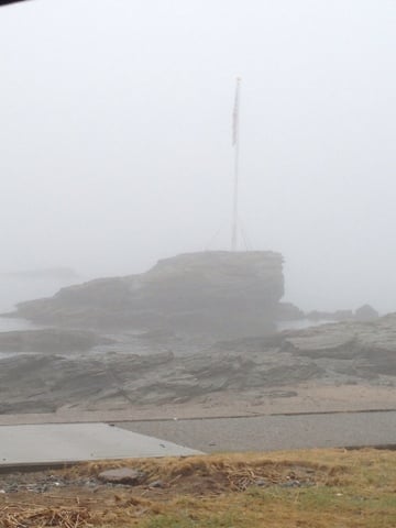 Fog on the Connecticut Shore
