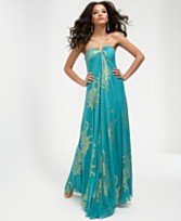 2. Nicole Miller Silk Strapless Gown. $630. Available at Macy's. photo credit, Macy's