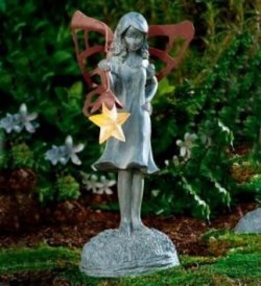 fairy garden statues resin