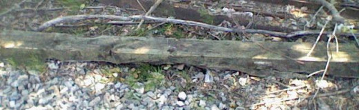 The Ties are what connect the two rails together