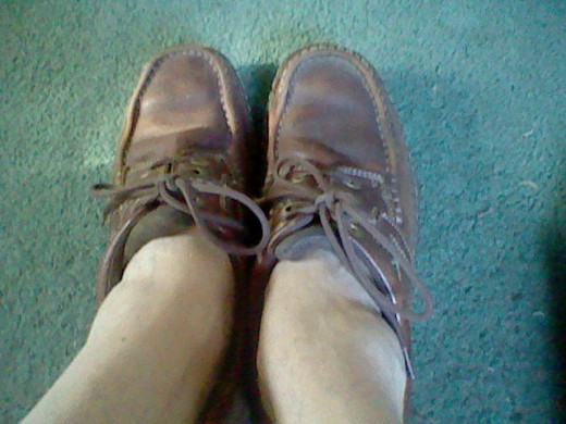 Here are my current pair of dockers Approximately two years old.