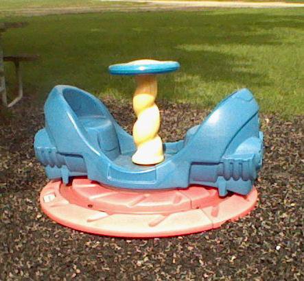 This is one that has been designed for the smaller kids. But it does give the option for two kids to play together.