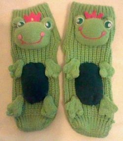 These were passed on to her mom