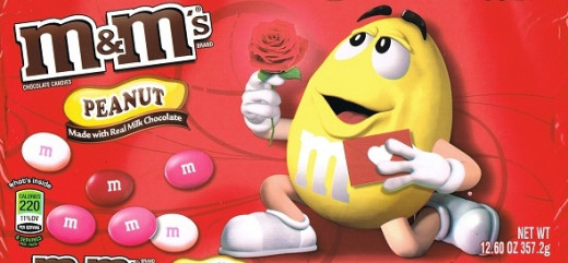 Valentine's M&amp;M's Peanut Variety