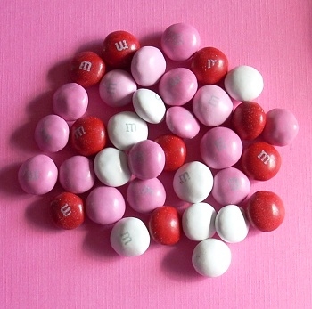 Peanut Butter M&Ms Valentine's