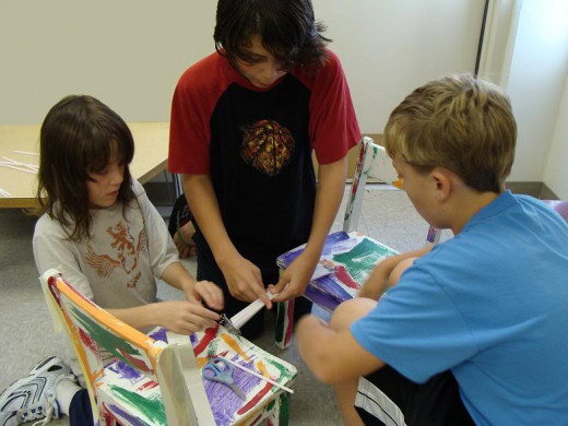 Engaging In A Critical Thinking Challenge: Building A Straw Bridge That Can Hold Weight