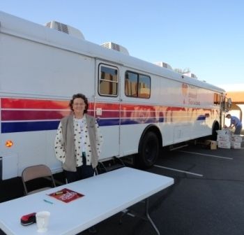 Blood Drive Volunteer, Alison