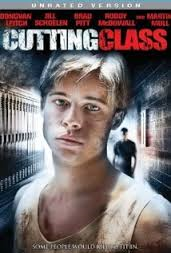 A young Brad Pitt starred in a "B" movie: "Cutting Class"