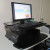 This is my Varidesk set up on a simple folding table that we purchased at a local Big Lots. It works find for the few months I'm away from home. This is my Varidesk set up on a simple folding table that we purchased at a local Big Lots. It works find for the few months I'm away from home.