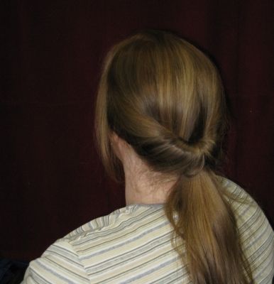 retro ponytail