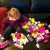 My daughter playing with her First Builders Mega Bloks for girls. My daughter playing with her First Builders Mega Bloks for girls.
