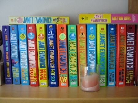 My Janet Evanovich book collection is always good for a laugh and is an easy read.