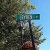 The first street in USA. Yes, there were others but Leyden Street is the first street made and used continuously since the original settlers built houses along each side. It began near Plymouth harbor and went all the way to what became known as Buri The first street in USA. Yes, there were others but Leyden Street is the first street made and used continuously since the original settlers built houses along each side. It began near Plymouth harbor and went all the way to what became known as Buri