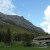 Miette Hot Springs pool with Ashlar Ridge in the distance. Miette Hot Springs pool with Ashlar Ridge in the distance.