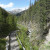 The trail down from the old ruins and the source of the hot springs back towards the parking lot and the new Miette Hot Springs. 1.5 kilometer walk on paved paths and boardwalk. An easy stroll. The trail down from the old ruins and the source of the hot springs back towards the parking lot and the new Miette Hot Springs. 1.5 kilometer walk on paved paths and boardwalk. An easy stroll.
