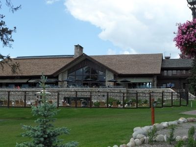 Jasper Park Lodge (pool side)
