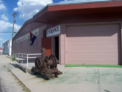 Entrance to Mineral County Museum