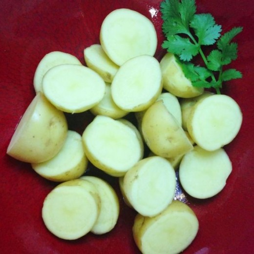 Simple potato prep