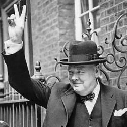 Winston Churchill during the Second World War