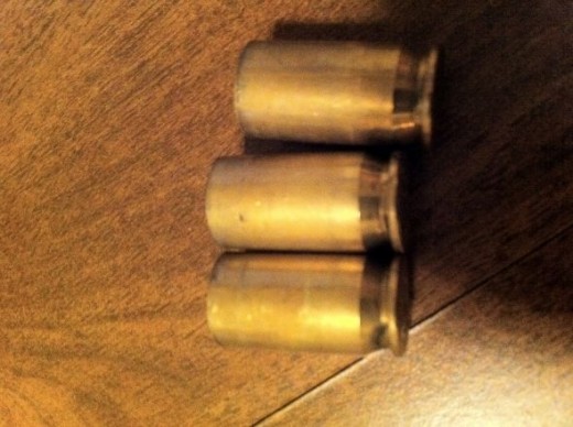 Dirty and un-prepared brass