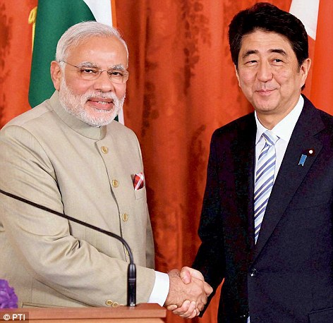 Mr.Narendra Modi and Mr.Shinzo Abe