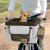 Pet Bicycle Seat (Dog Car Seat) - Gray. Pet Bicycle Seat (Dog Car Seat) - Gray.