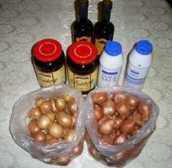 pickled onions - ingredients