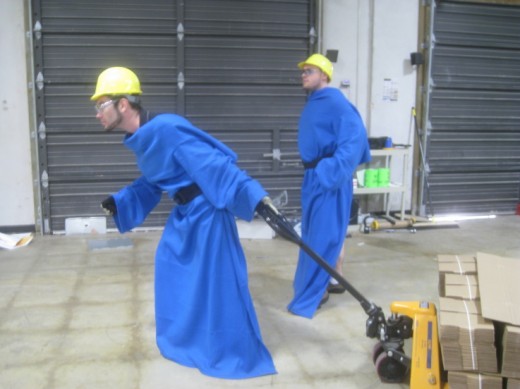 Manual Labor has opted for a more comfortable, secure method of doing business.