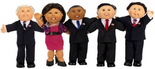 2012 Presidential Cabbage Patch Kid Dolls