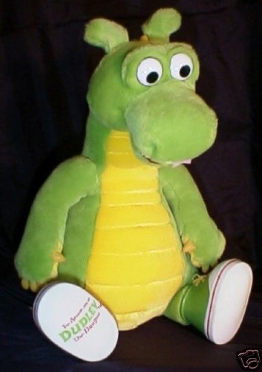 dudley the dragon plush